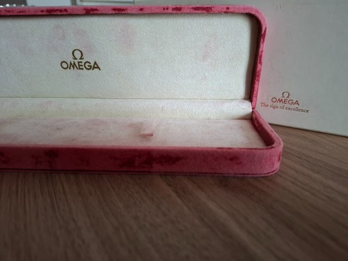 Scatola orologio omega con - scatola,