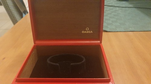 Omega scatola orologio rossa - scatola,